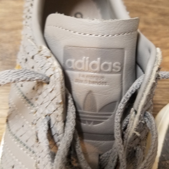 Adidas Campus snake scales grey sneakers size 8.5 - Picture 7 of 8